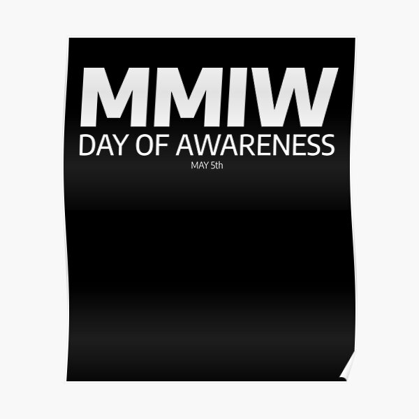 mmiw-day-of-awareness-shirt-i-native-american-women-mmiw-poster-by