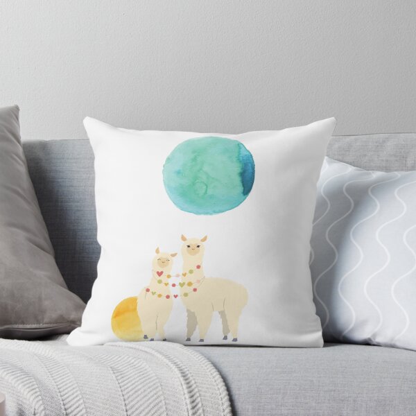 Item preview, cute lamas with planets designed and sold by Marthyarty.