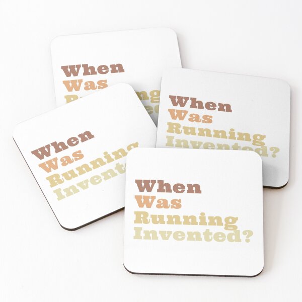 Item preview, When Was Running Invented designed and sold by nenadic.