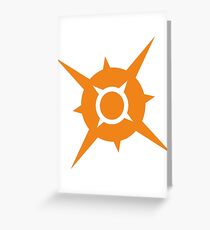 Pokémon Sun Logo Greeting Card