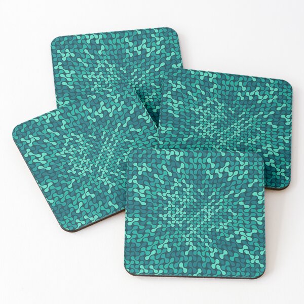 Item preview, Warped Metaballs Pattern (Teal) designed and sold by John Uttley.