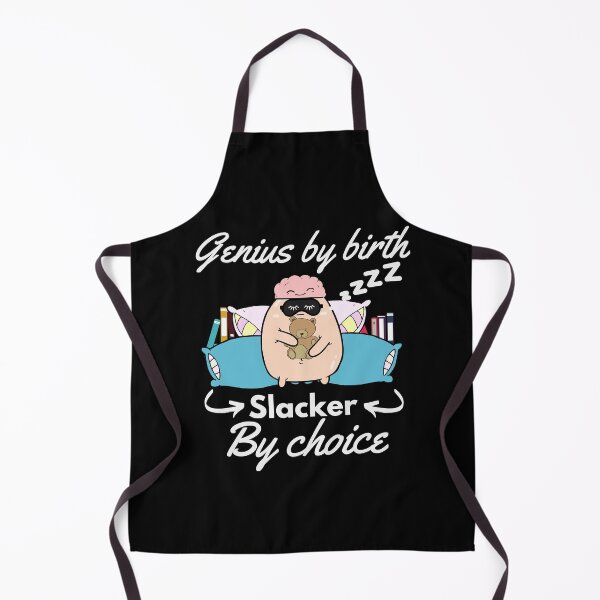 Item preview, Genius by birth slacker by choice designed and sold by Yellowsprint.