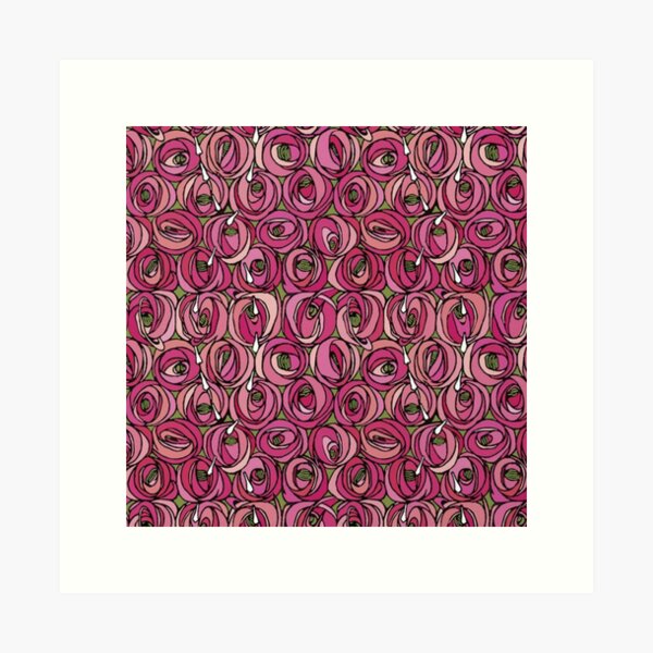 Item preview, Charles Rennie Mackintosh design,pink designed and sold by Vivanne-art.