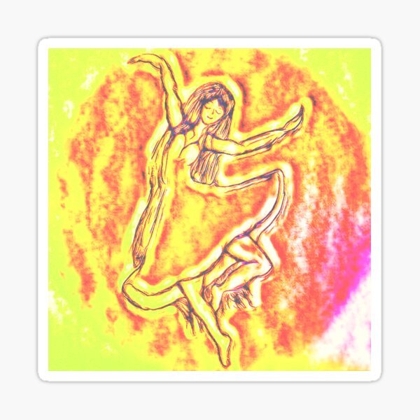 Dance with Joy Sticker