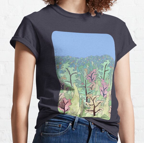 Forest Spreading into the Distance Classic T-Shirt