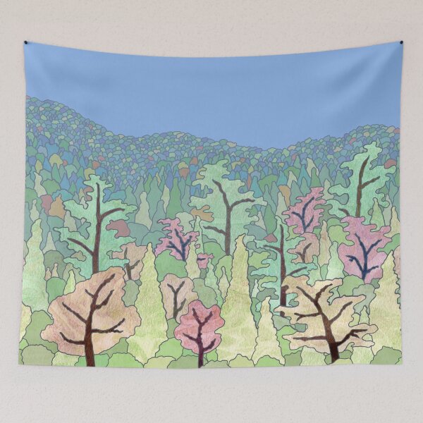 Item preview, Forest Spreading into the Distance designed and sold by Moti Black.