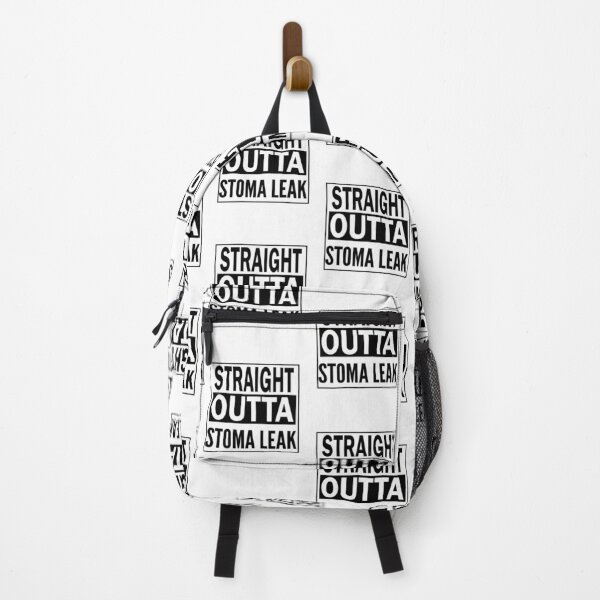 Item preview, Ostomy Survivor Funny Straight Outta Stoma Leak Bag designed and sold by wordsonly.
