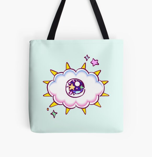 Kirby Canvas Tote Bag, Super Star Tote Bag