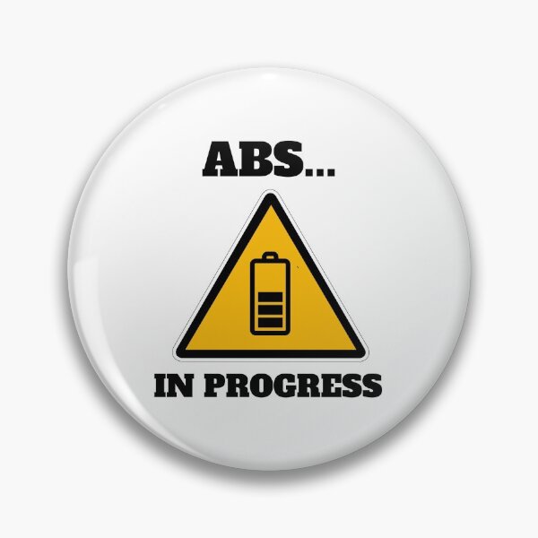 Artikelvorschau, Bauchmuskeln in Bearbeitung unvollständig, Bauchmuskeln in Arbeit, 6er Pack, Fitnessstudio, Training entworfen und verkauft von daguilon.