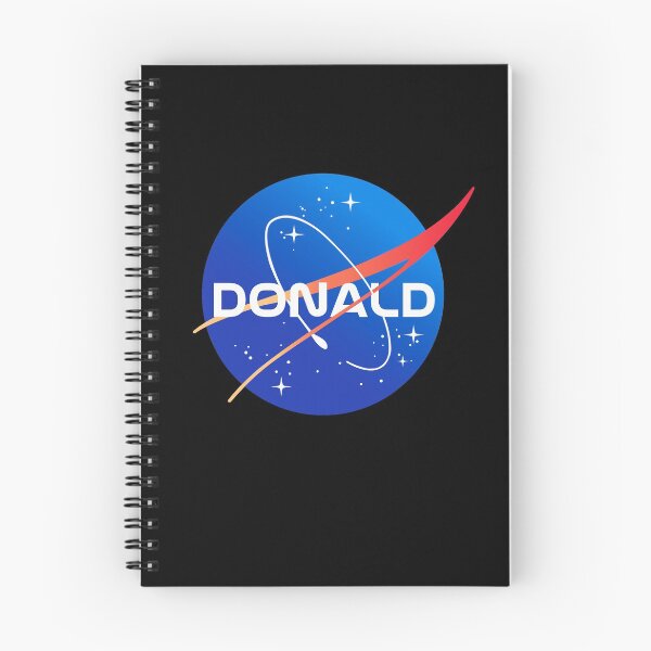 Item preview, Custom Name Nasa logo - Donald designed and sold by SappEContent.