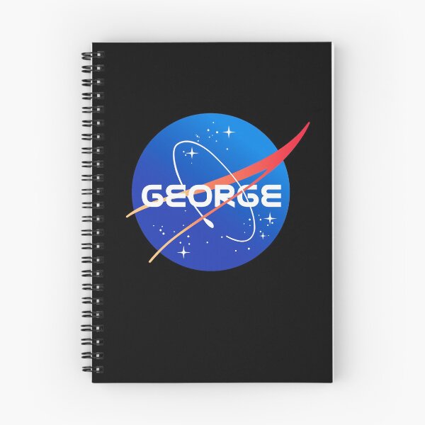 Item preview, Custom Name Nasa logo - George designed and sold by SappEContent.