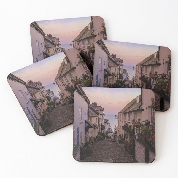 Item preview, CLOVELLY VILLAGE AT DUSK DEVON designed and sold by Richard Brookes Photography.