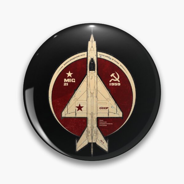 Item preview, Mig 21 Air Force CCCP Soviet Union Aviation  designed and sold by worldwarvintage.