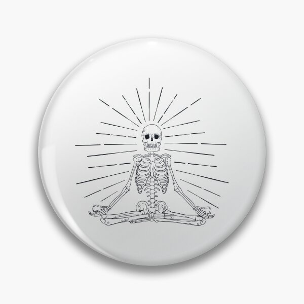 Item preview, Eternally Zen Skeleton designed and sold by Amanda Iglesias.