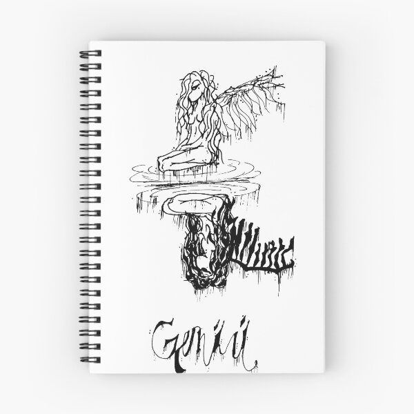 Item preview, Gemini Horoscope Art Print designed and sold by LAURA TRACY.