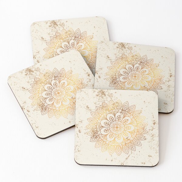 Item preview, Gold Mandala on Marble designed and sold by Ksaavet.