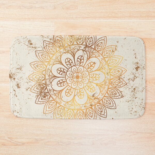 Item preview, Gold Mandala on Marble designed and sold by Ksaavet.