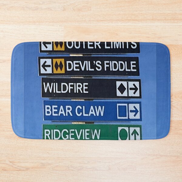 Item preview, Killington Ski Trail Sign designed and sold by skidecor.
