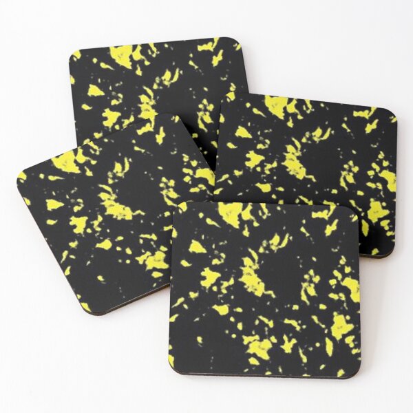Item preview, yellow throw paint pattern  designed and sold by Digitalpicasso88 Clothing Co..