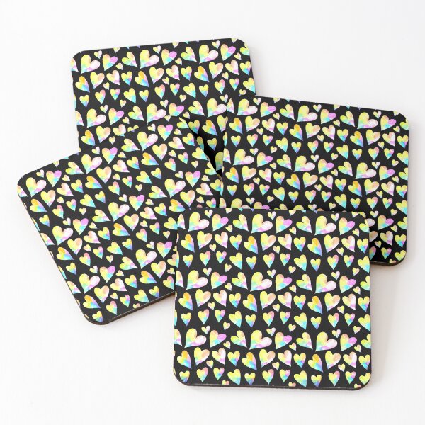 Item preview, Multicolor hearts designed and sold by cutecrazytshirt.