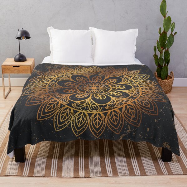 Item preview, Gold Mandala on Marble designed and sold by Ksaavet.