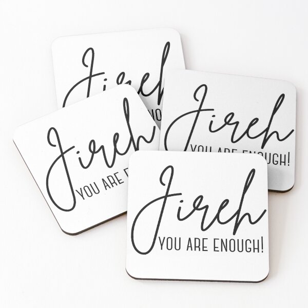 Item preview, Jireh, You Are Enough designed and sold by With Graceful Purpose.