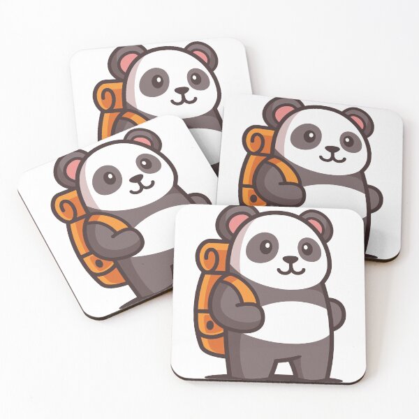 Item preview, panda camping designed and sold by CalvinMade.