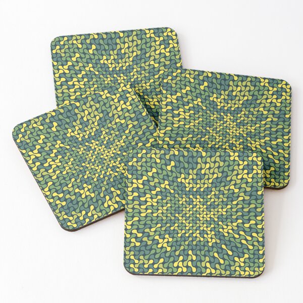 Item preview, Warped Metaballs Pattern (Green Yellow) designed and sold by John Uttley.