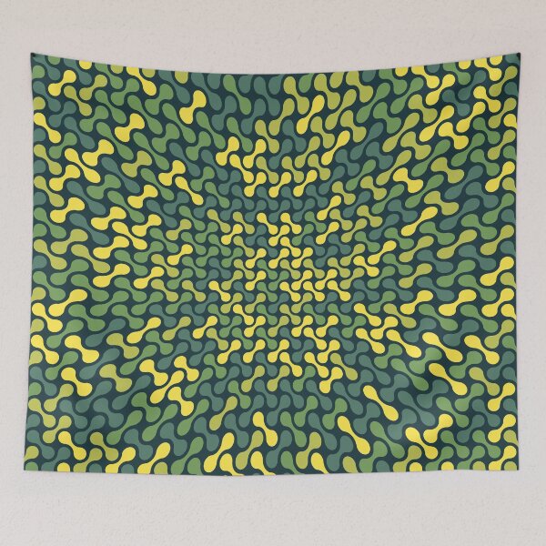Item preview, Warped Metaballs Pattern (Green Yellow) designed and sold by John Uttley.