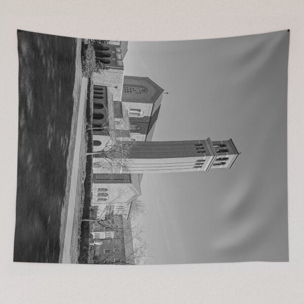 Item preview, Mount Angel Abbey Church (black and white edit) designed and sold by Grace Feucht.