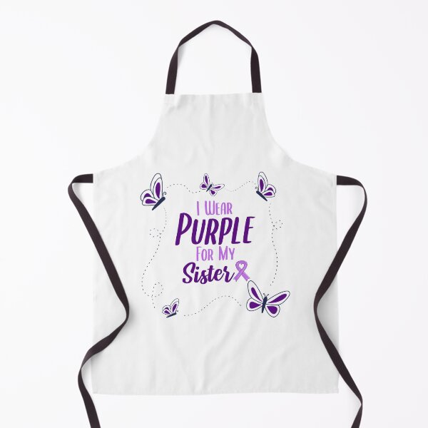 Item preview, I Wear Purple for My Sister - Alzheimer's Disease Awareness designed and sold by EMRASDesigns.
