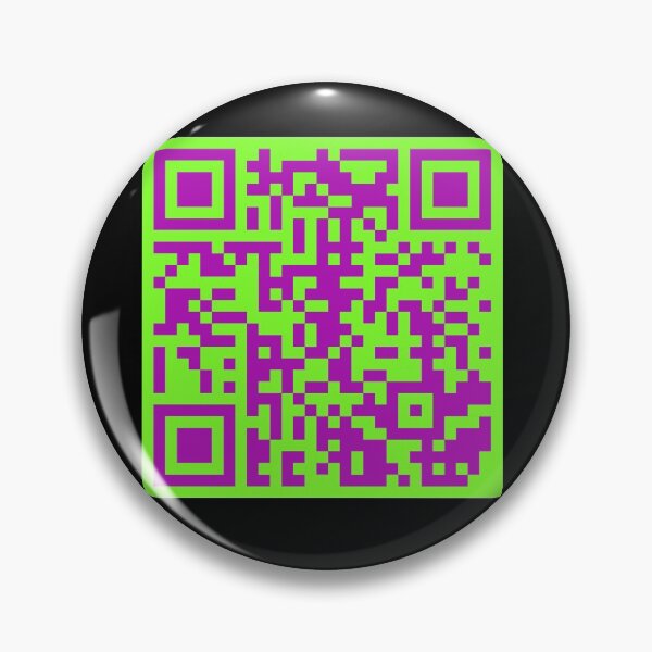 Item preview, QR code for Never gonna give you up designed and sold by Schka.