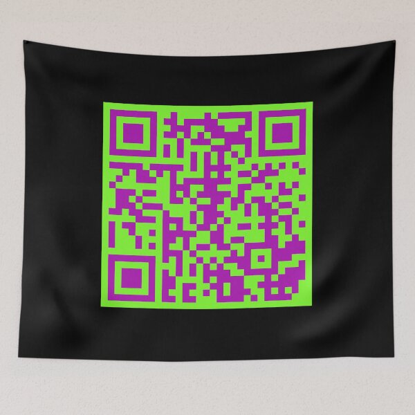 Item preview, QR code for Never gonna give you up designed and sold by Schka.