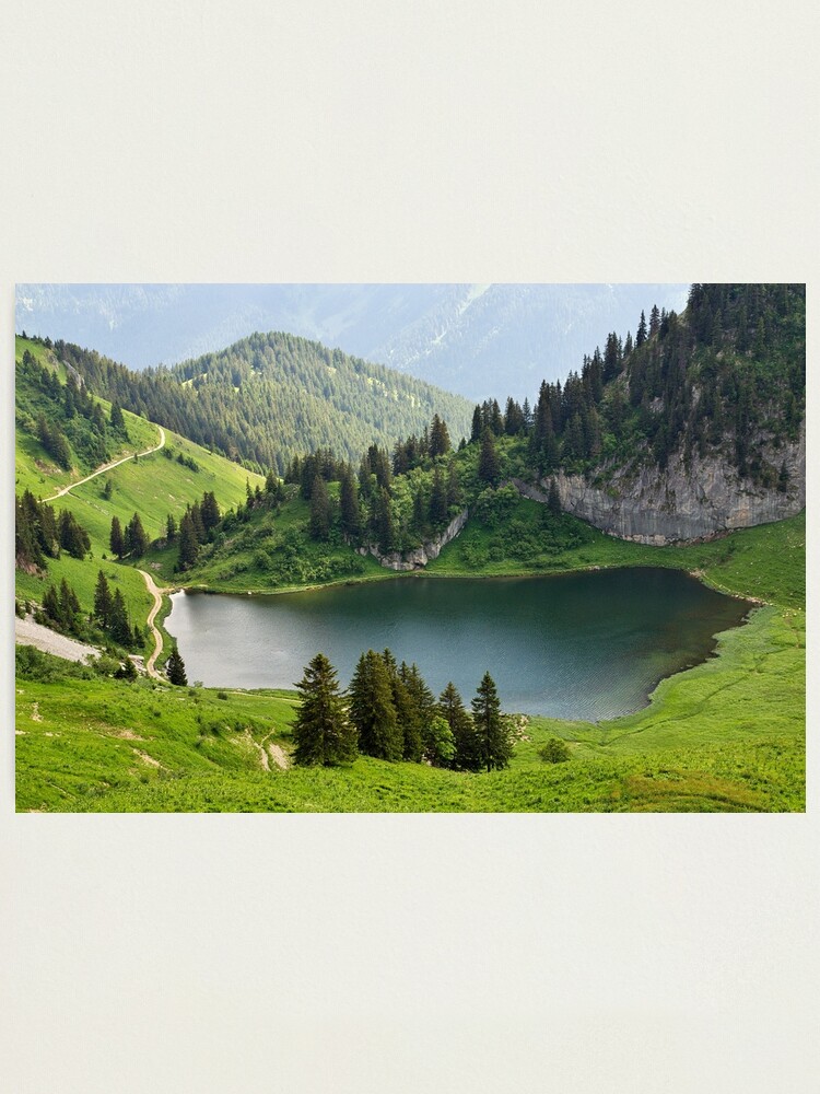Alternate view of Arvouin lake Photographic Print