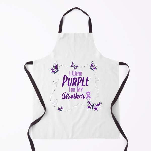 Item preview, I Wear Purple for My Brother - Alzheimer's Disease Awareness designed and sold by EMRASDesigns.