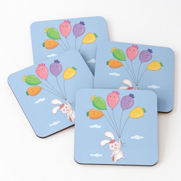 Item preview, Baby Bunny Holding Balloon designed and sold by Anicue.