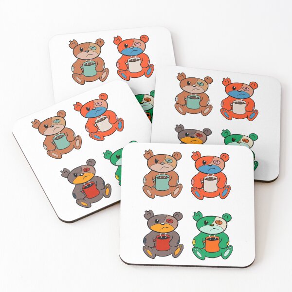 Item preview, Cofee zombie bear - cute kawaii designed and sold by Atleta-Cali.