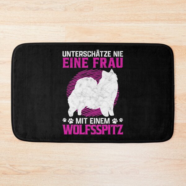 Item preview, Woman with Keeshond german spitz owner humor designed and sold by madgrfx.