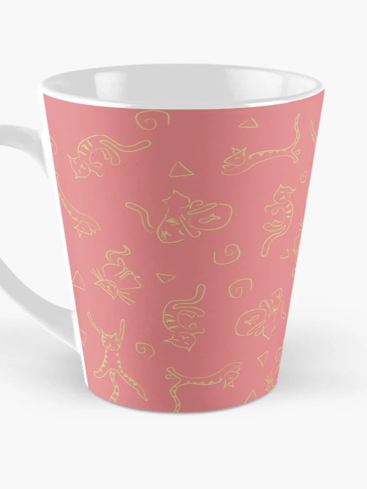 Thumbnail 3 of 4, Coffee Mug, Kitty Cat Romp designed and sold by CAPSLOCKTUESDAY.