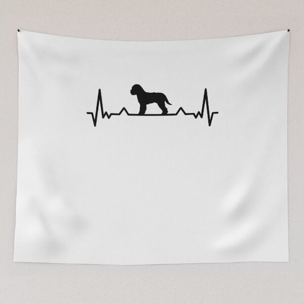 Item preview, Lagotto Romagnolo Heartbeat Truffle Dog Lagotti Gift designed and sold by madgrfx.