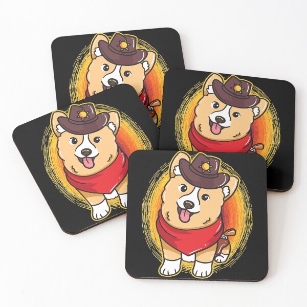 Item preview, Corgboy Funny Corgi Dog Cowboy designed and sold by Hananiah Merch.