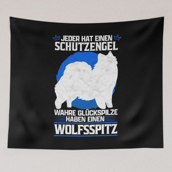 Item preview, Keeshond my guardian angel German Spitz saying designed and sold by madgrfx.