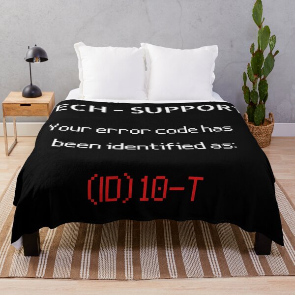 Item preview, Technical Support - Error code ID10T designed and sold by For the love of Pixels.