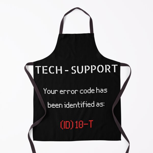 Item preview, Technical Support - Error code ID10T designed and sold by For the love of Pixels.