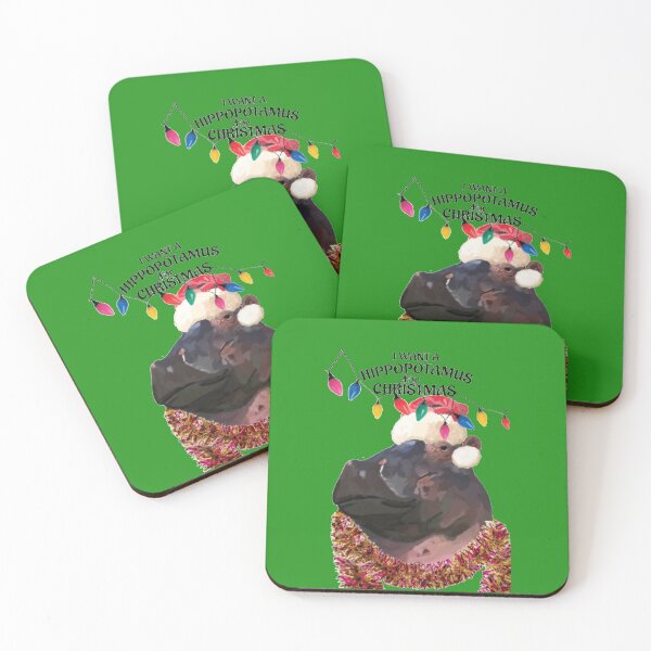 Item preview, I want a hippopotamus for Christmas  designed and sold by 3leggeddogg.