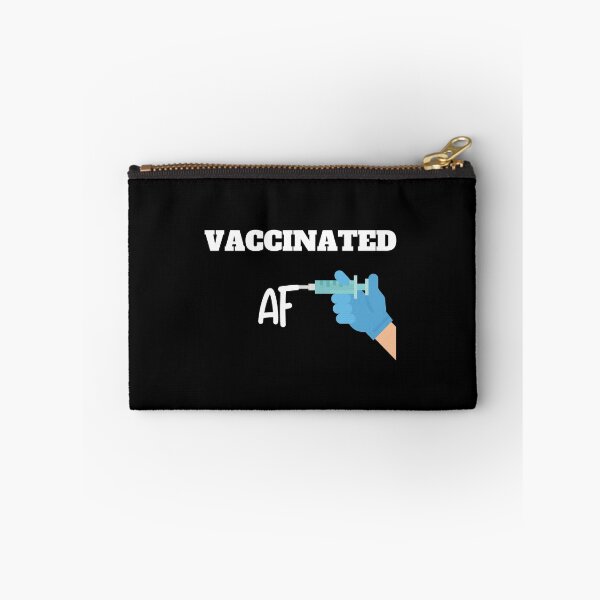 Item preview, Vaccinated AF, Funny Vaccine AF, Educated Motivated Vaccinated, Fully Vaccinated designed and sold by daguilon.