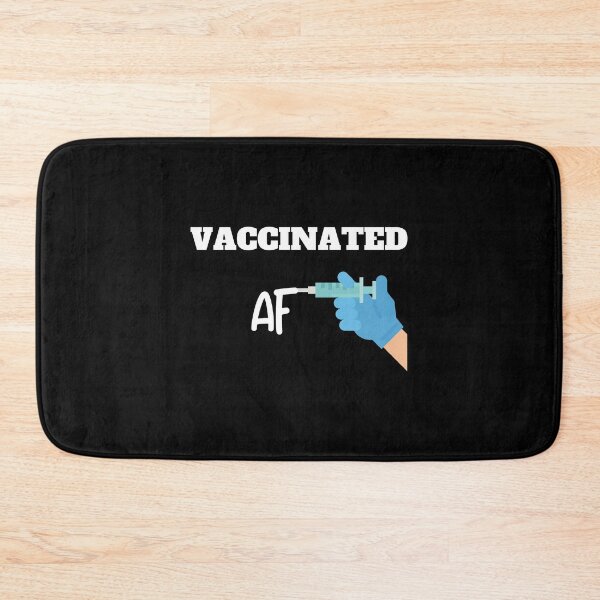 Item preview, Vaccinated AF, Funny Vaccine AF, Educated Motivated Vaccinated, Fully Vaccinated designed and sold by daguilon.