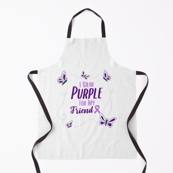 Item preview, I Wear Purple for My Friend - Alzheimer's Disease Awareness designed and sold by EMRASDesigns.