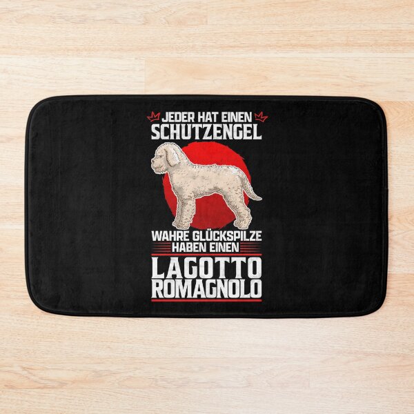 Item preview, Lagotto Romagnolo my guardian angel truffle dog saying designed and sold by madgrfx.
