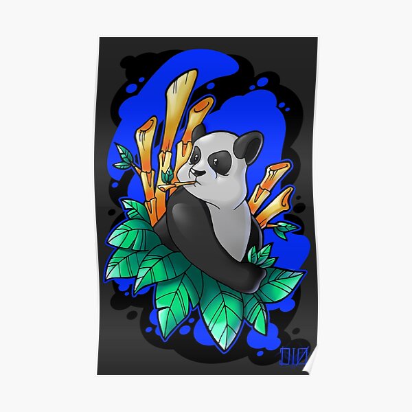 Panda Tattoo Posters for Sale | Redbubble